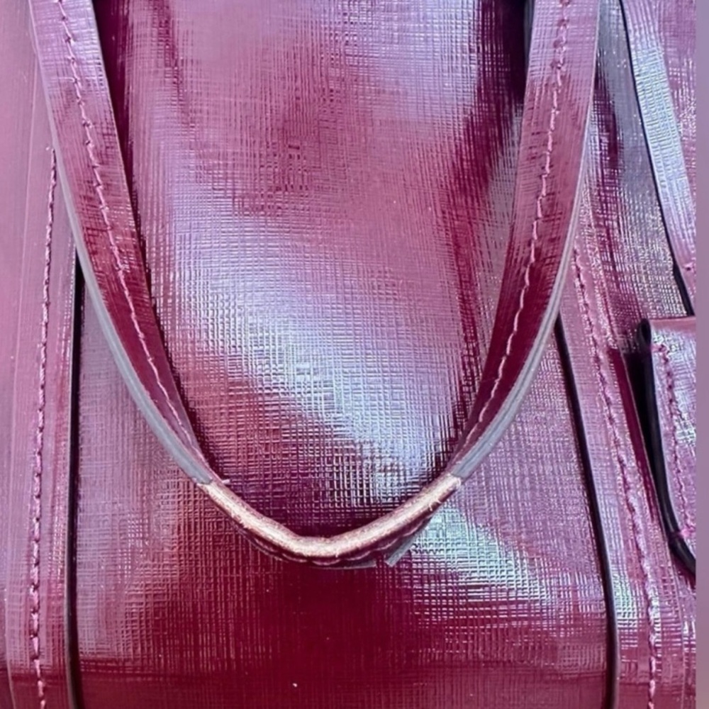 Coach Burgundy Shoulder Bag - Picture 12 of 13